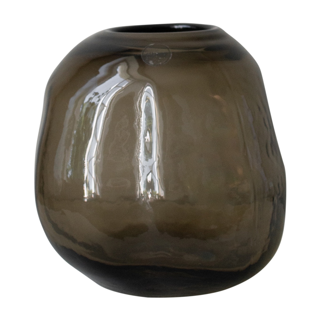 Pebble Vase Brown, Small