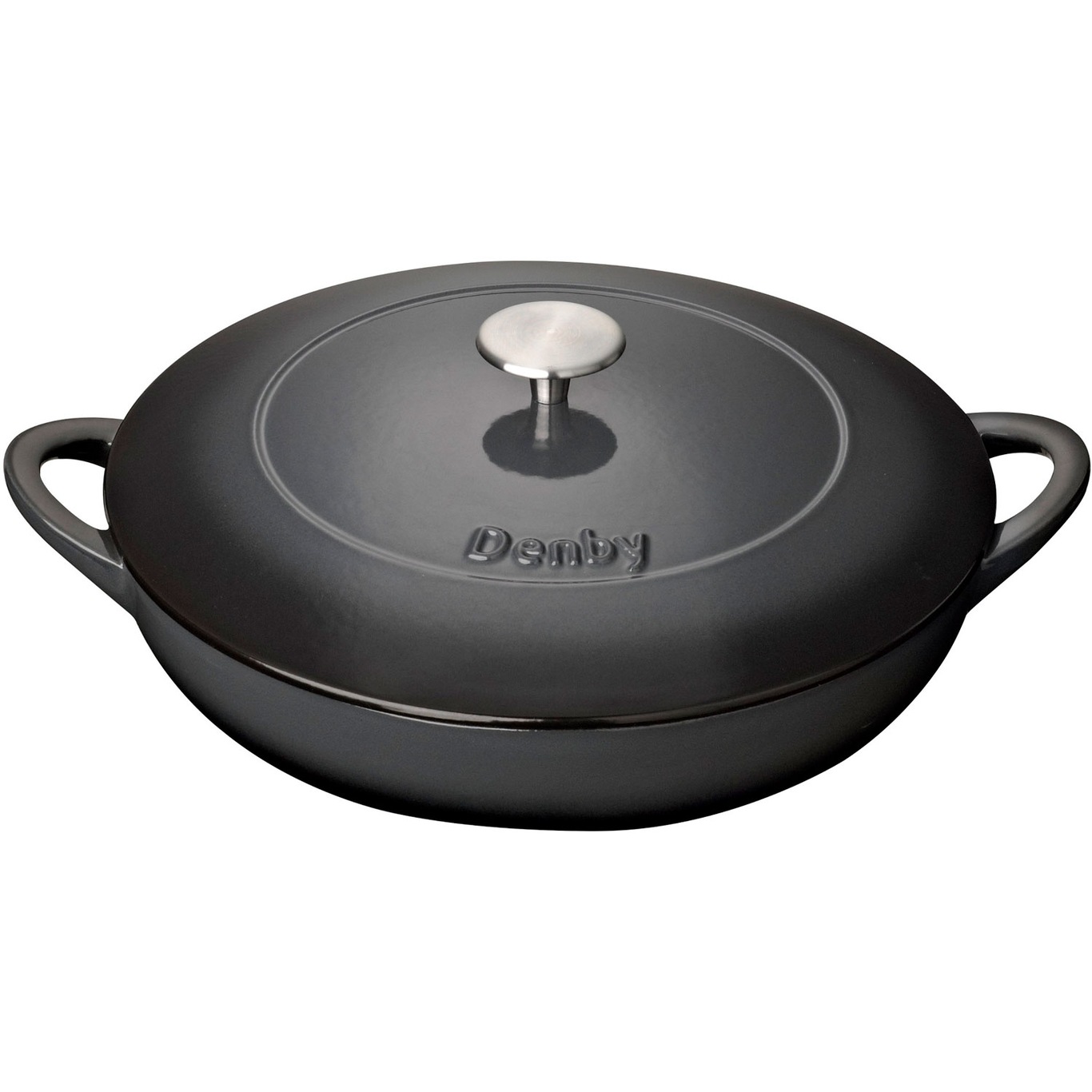 https://royaldesign.com/image/2/denby-cast-iron-30cm-shallow-casserole-5?w=800&quality=80