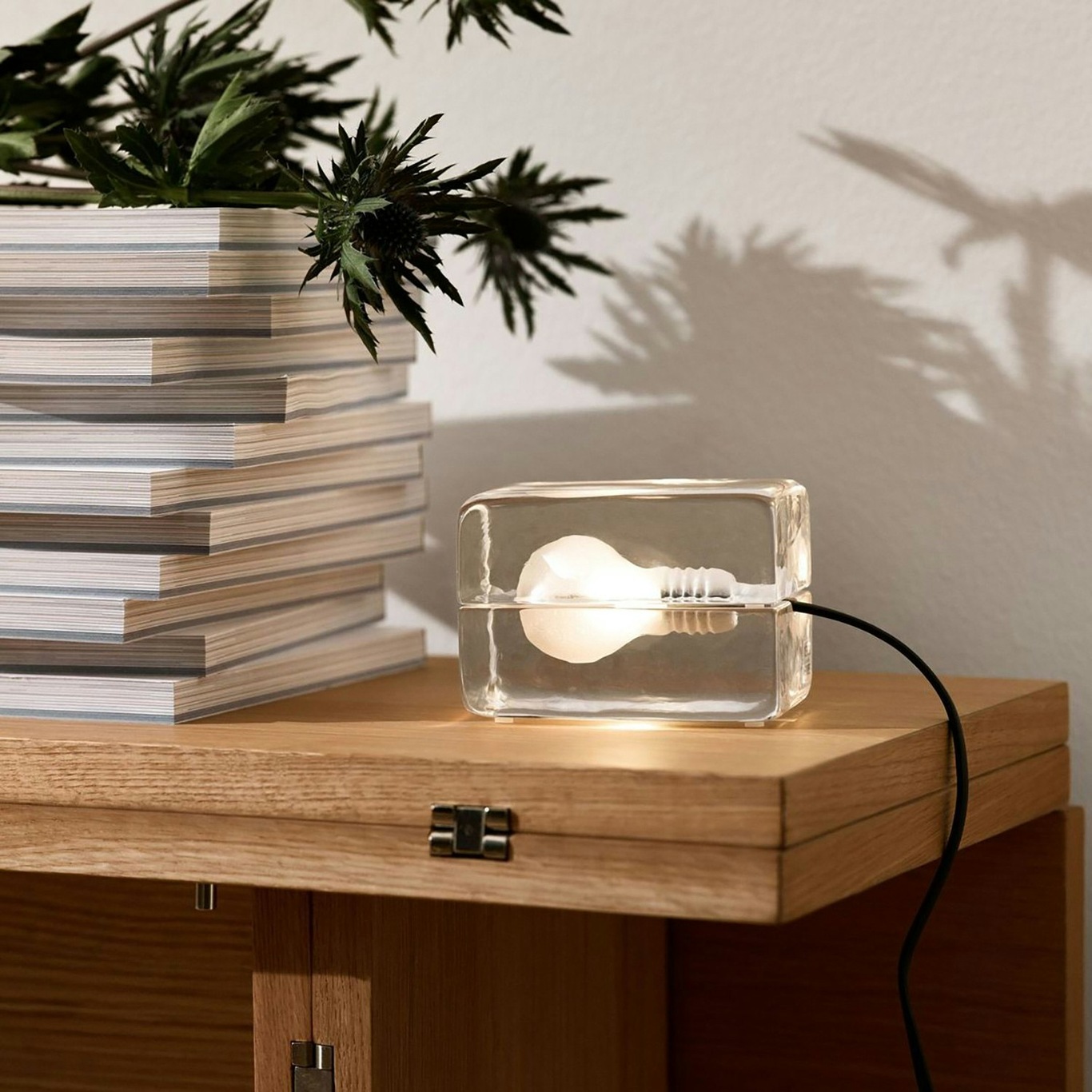 Block Lamp Mini, Clear - Design House Stockholm @ RoyalDesign