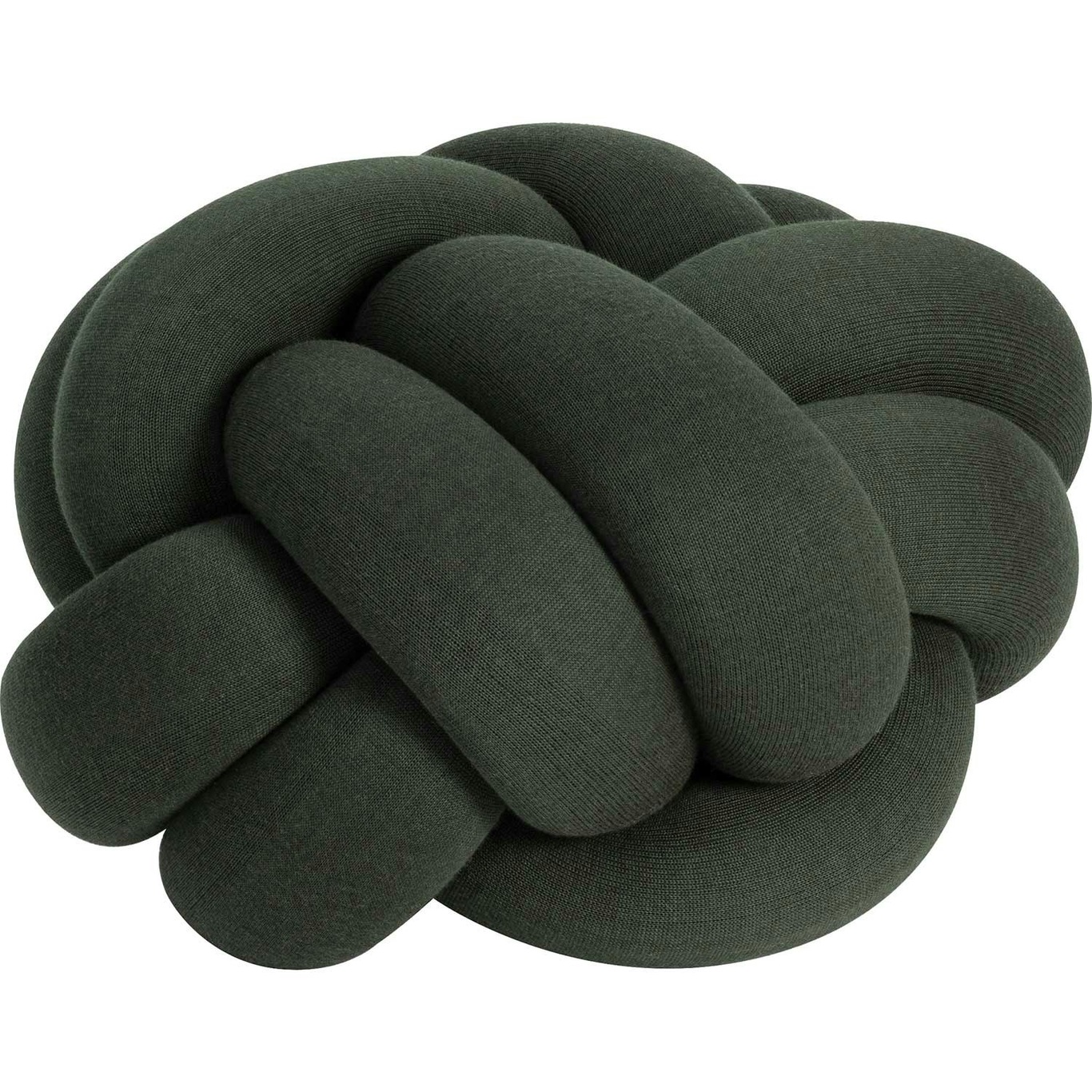 Knot Cushion Medium, Forest Green