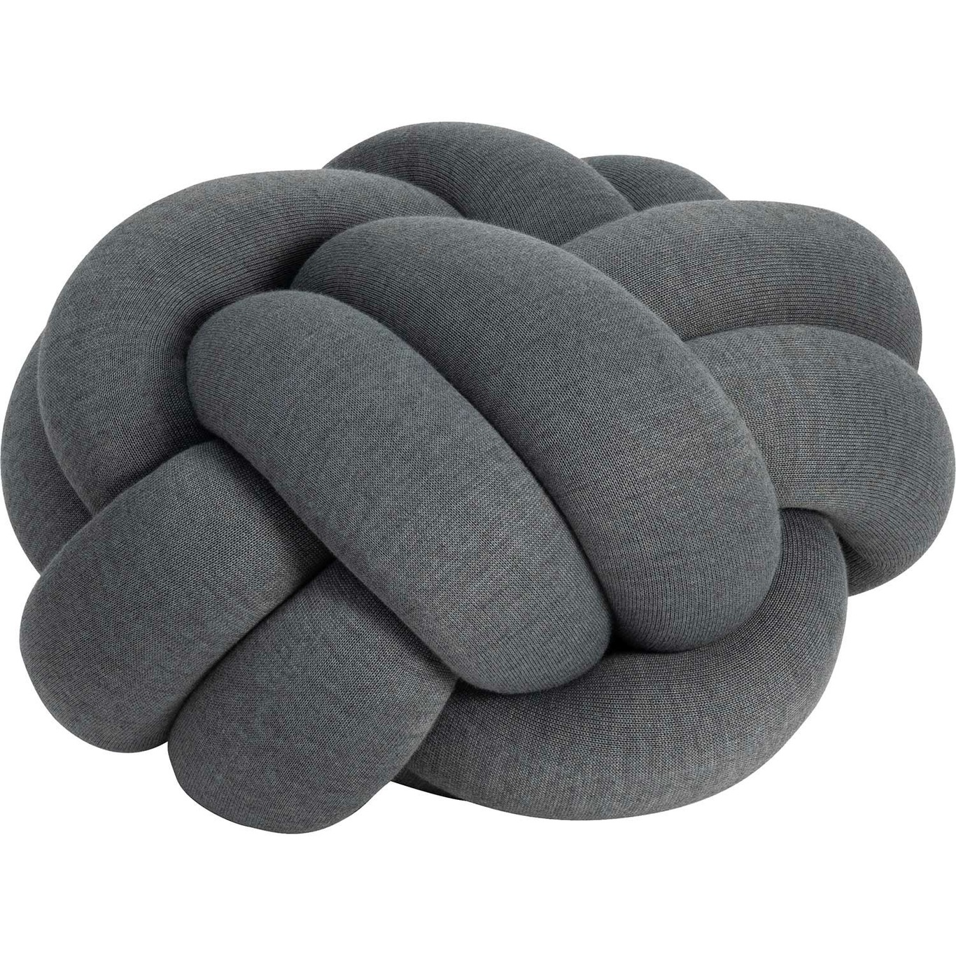 Knot Cushion Medium, Grey