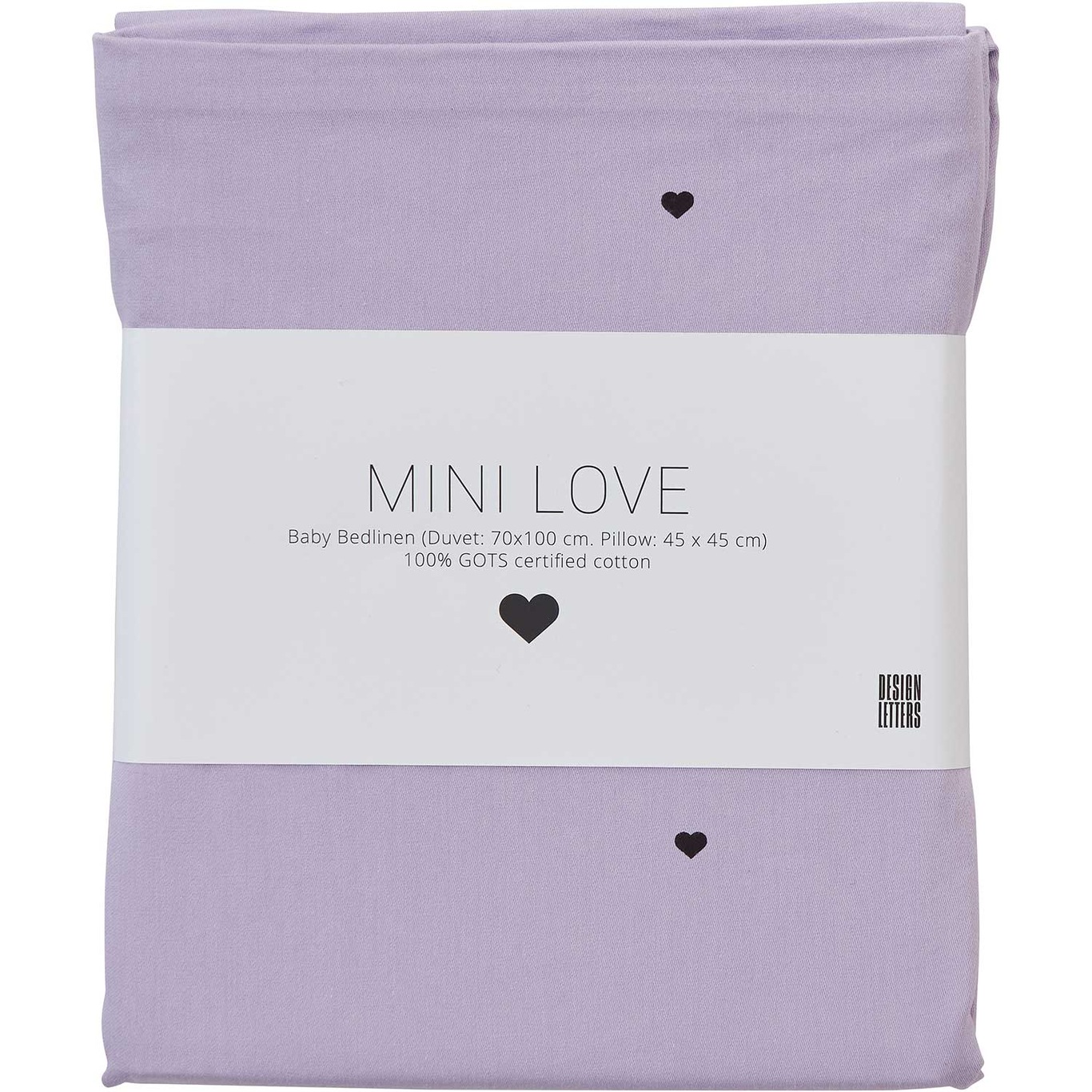 Mini Favorite Baby Duvet Cover Set, Purple