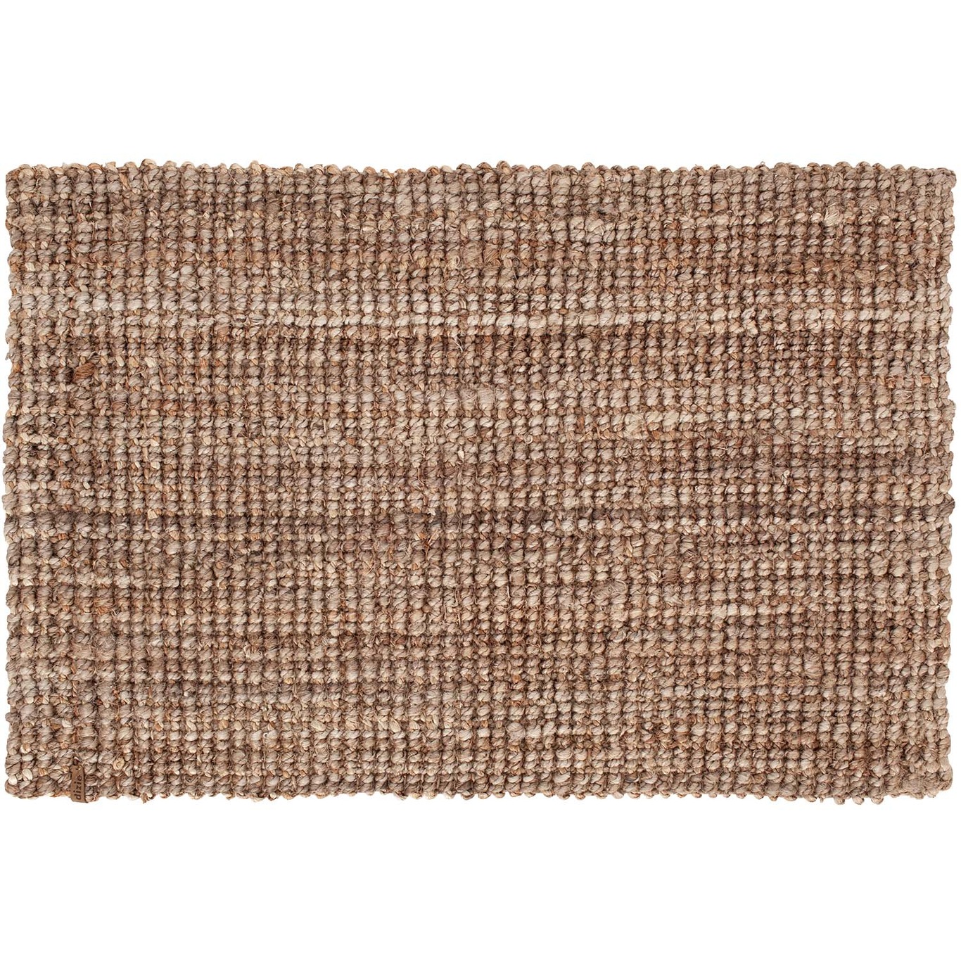 Jute Doormat 60x90 cm, Natural Grey