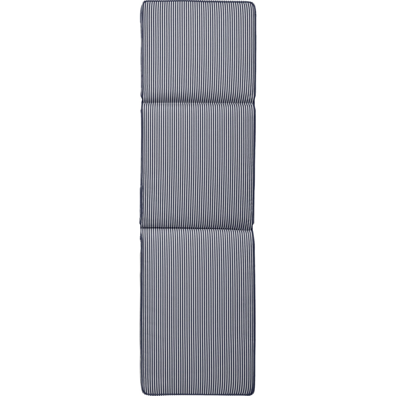 Narrow Stripe Sunbed Cushion 50x186 cm, Navy
