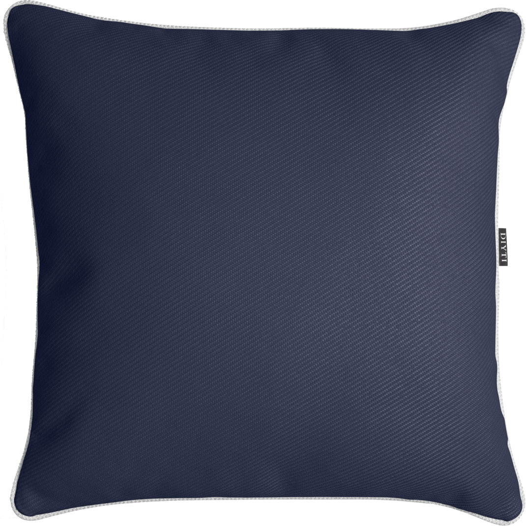 Plain Cushion 45x45 cm, Navy