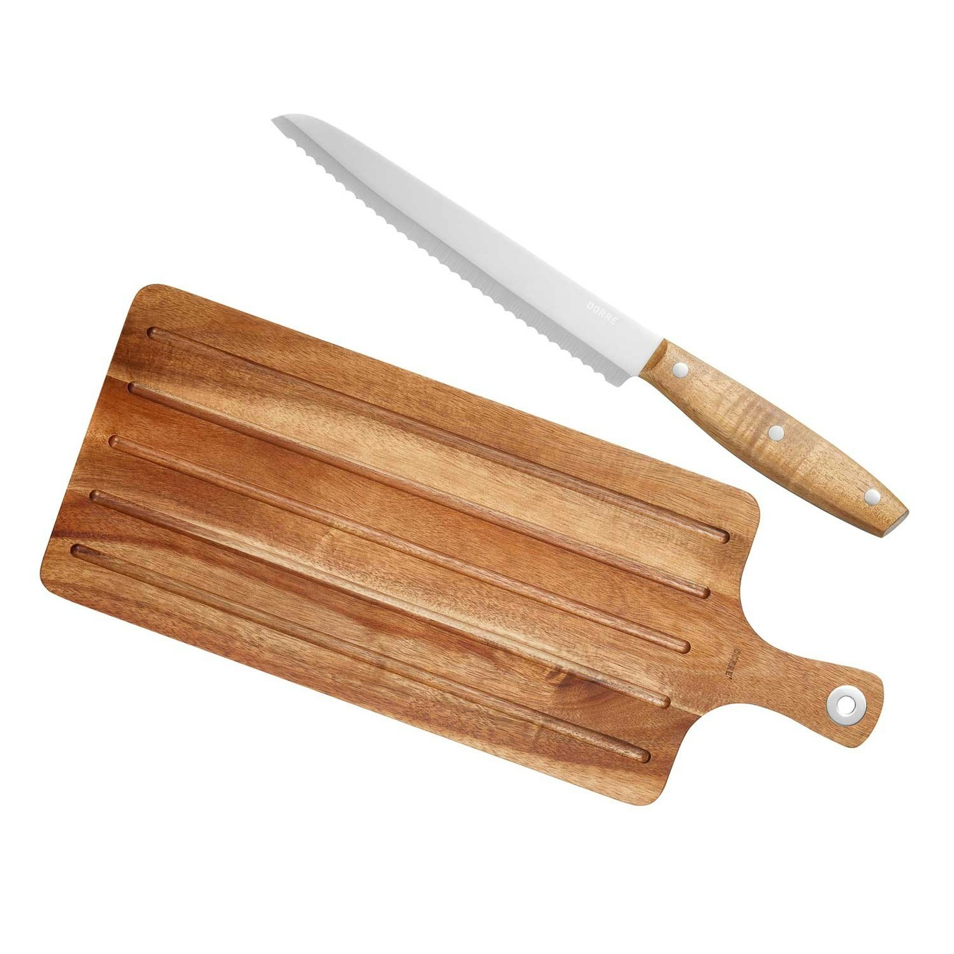 Billy Cutting Board + Bread Knife