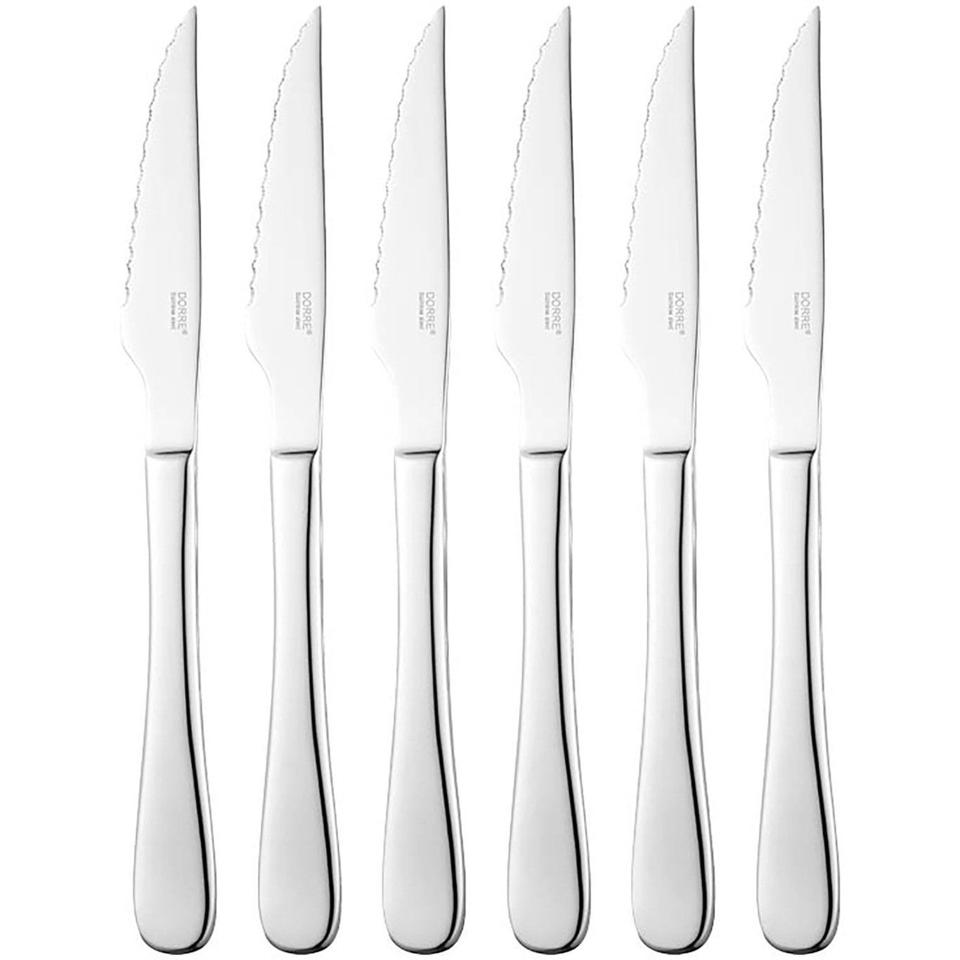Classic Steak Knives, 6-pack - Dorre @ RoyalDesign