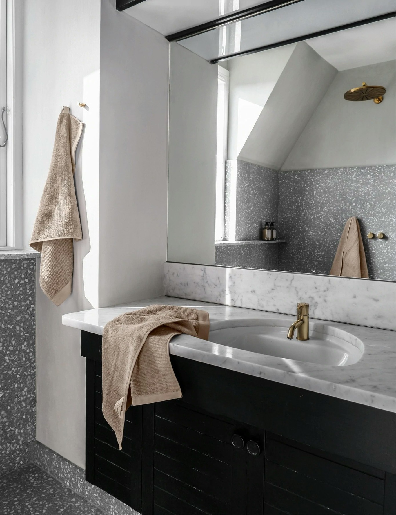 Elvang Elegance Towel 50x70 cm - Handtowels & Bathtowels Organic Cotton Grey - 97001-grey