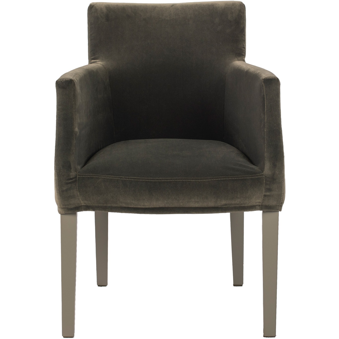 Brooklyn Chair Loose Cover Gray / Omega Graphite 51