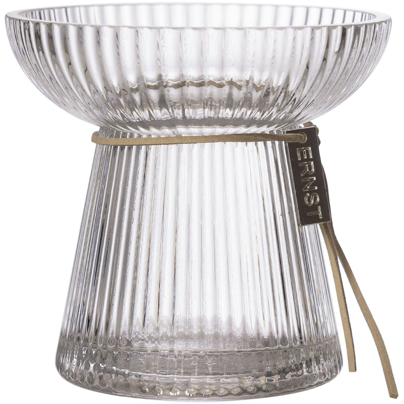 Bulb Vase Clear, 11 cm