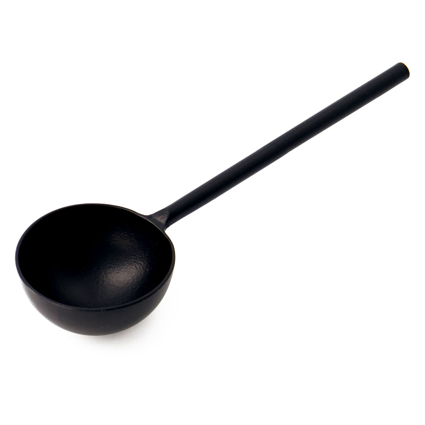Coffee Spoon With Loop, Black