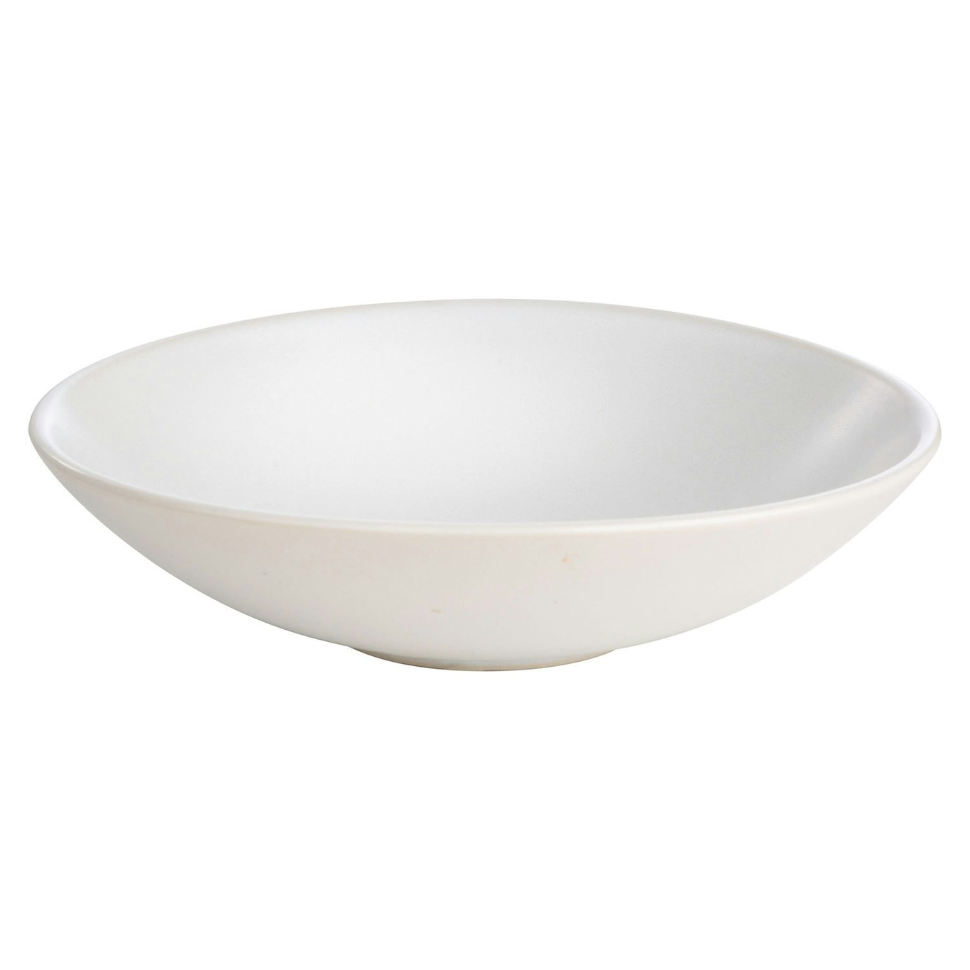 Deep Plate Stoneware, 22 cm White