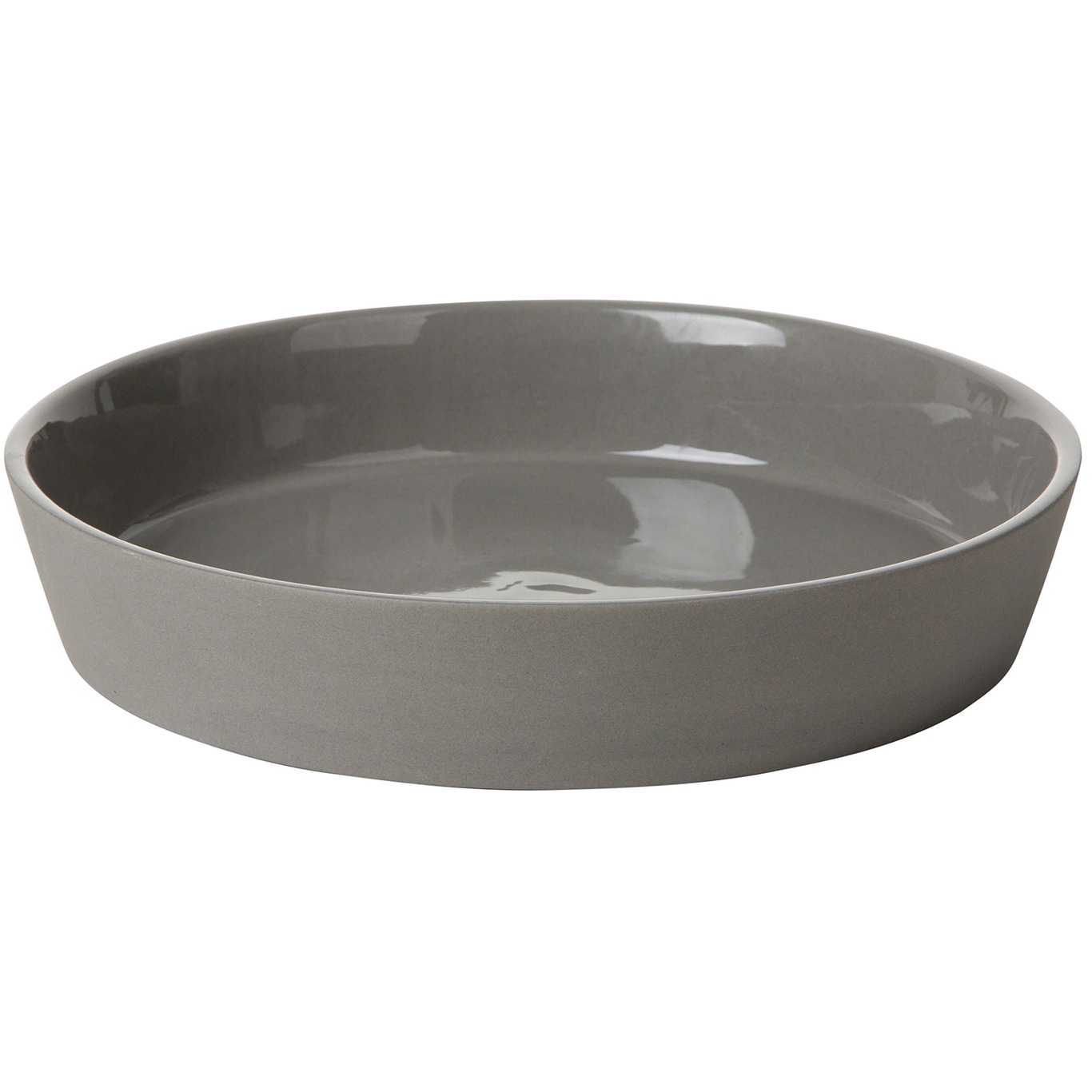 Ovenproof Dish 28 cm, Light Grey