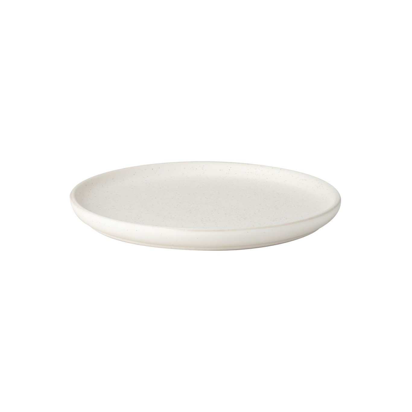 Plate 25 cm, White Dot