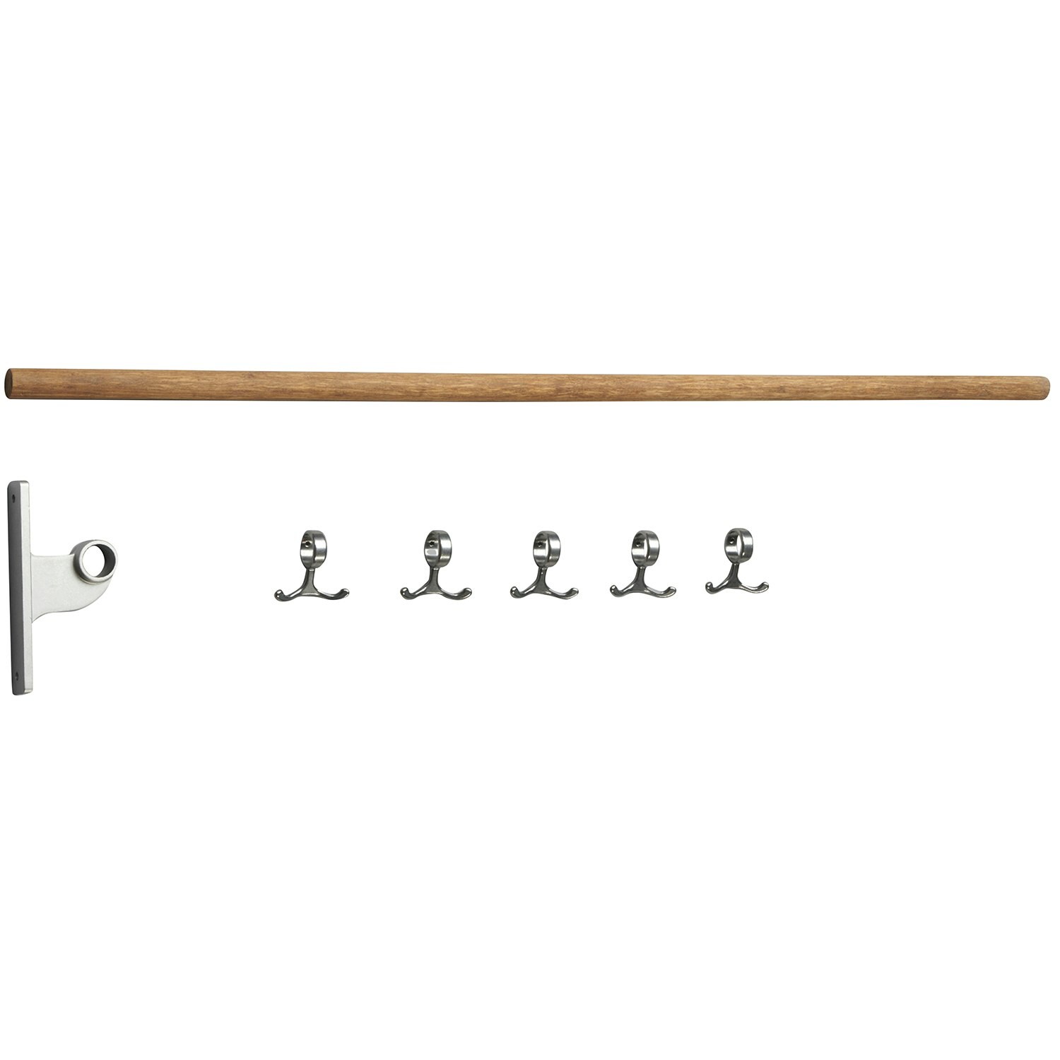 Essem Design Tamburin Hook Strip, 31,5 cm, Black - White