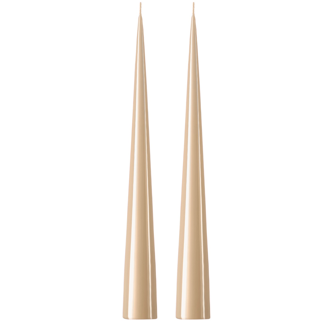 Candles 37 cm 2-pack, Ice Latte
