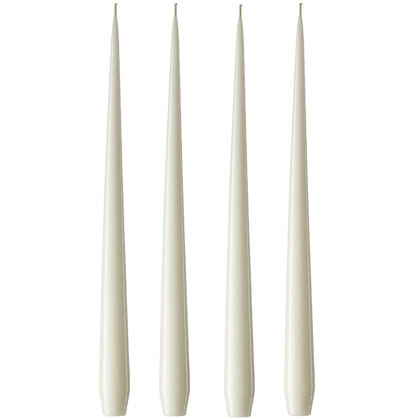 Taper Candles 32 cm 4-pack, Ivory