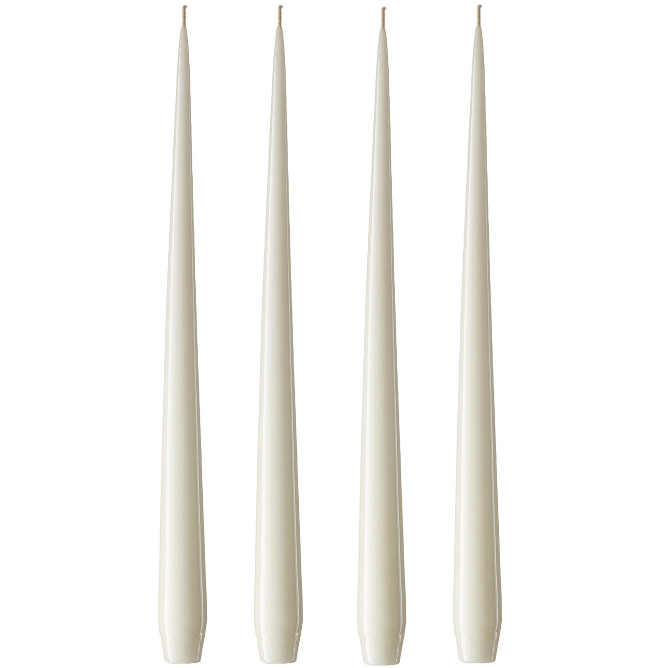 Taper Candles 32 cm 4-pack, Ivory