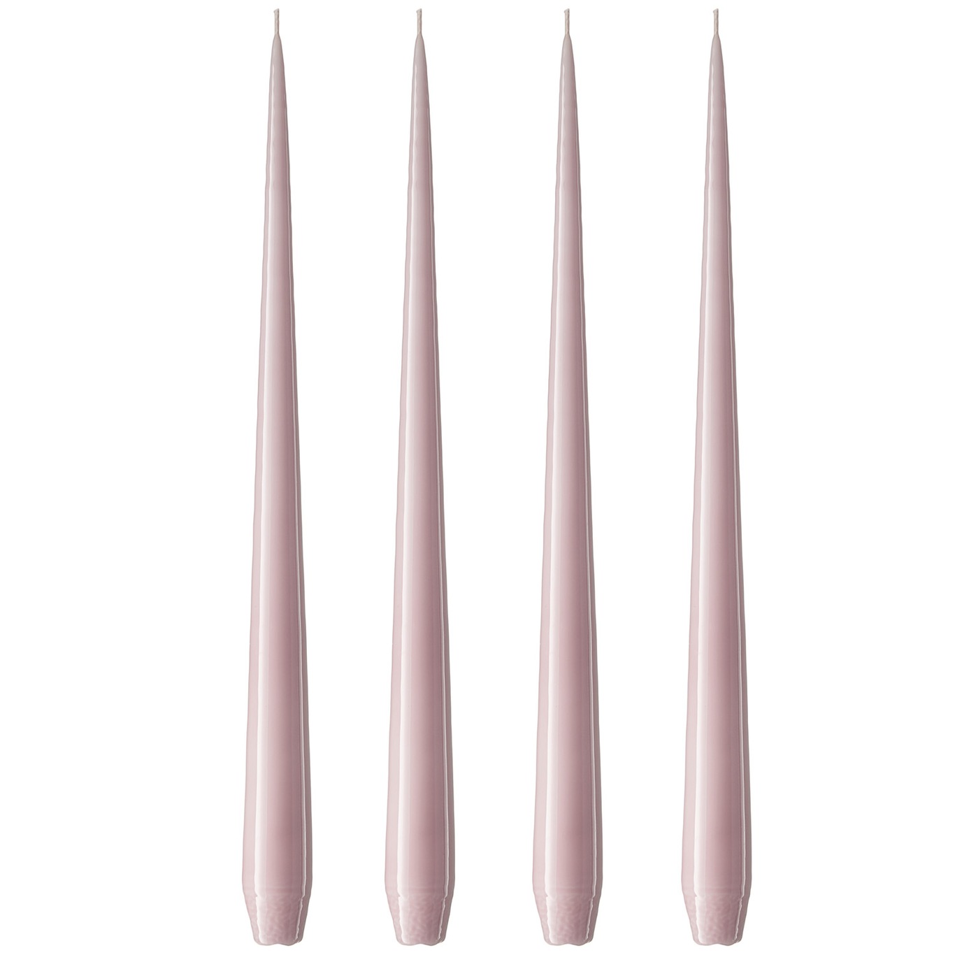Taper Candles 32 cm 4-pack, Soft Rose