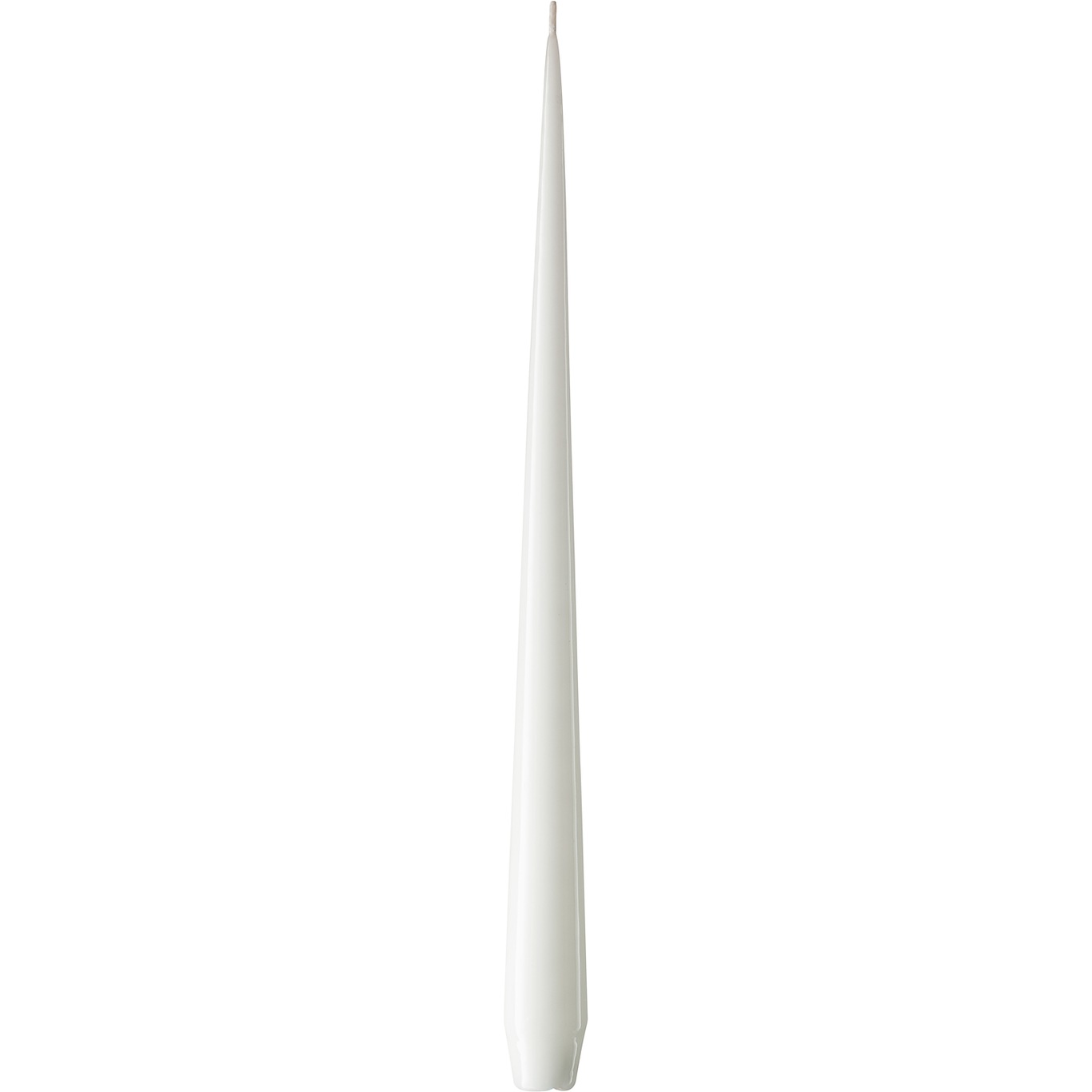 Taper Candles Lacquer 32 cm 4-pack, Pure White