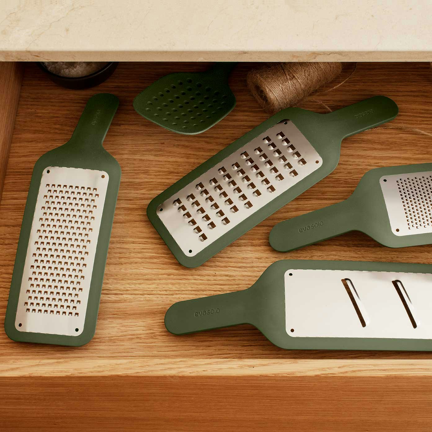 Green Tools Slotted Spoon - Eva Solo @ RoyalDesign