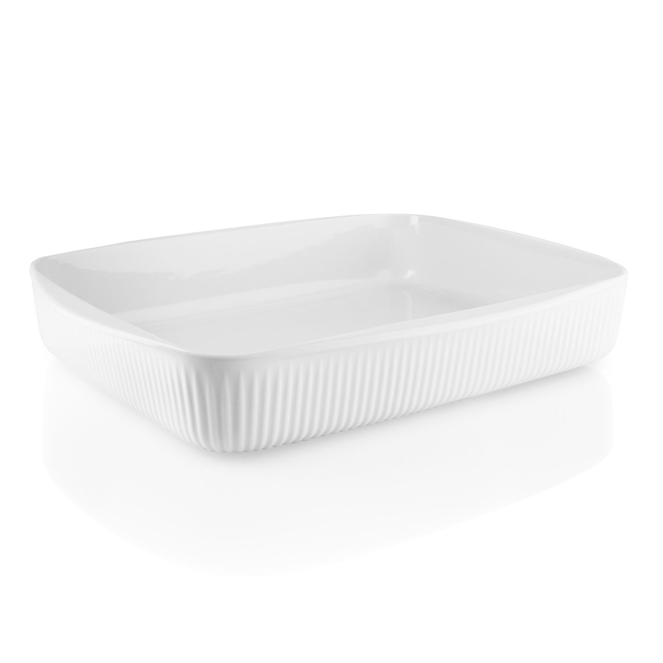 Legio Nova Ovenproof Dish White, 37x30x6,5 cm