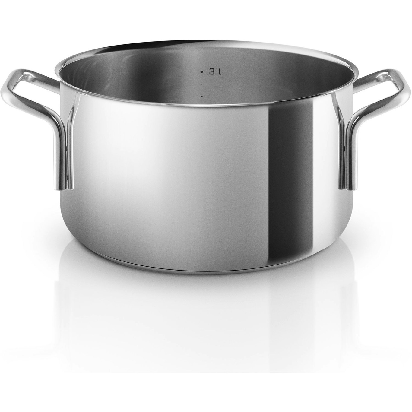 Pot stainless steel, 6,6 L