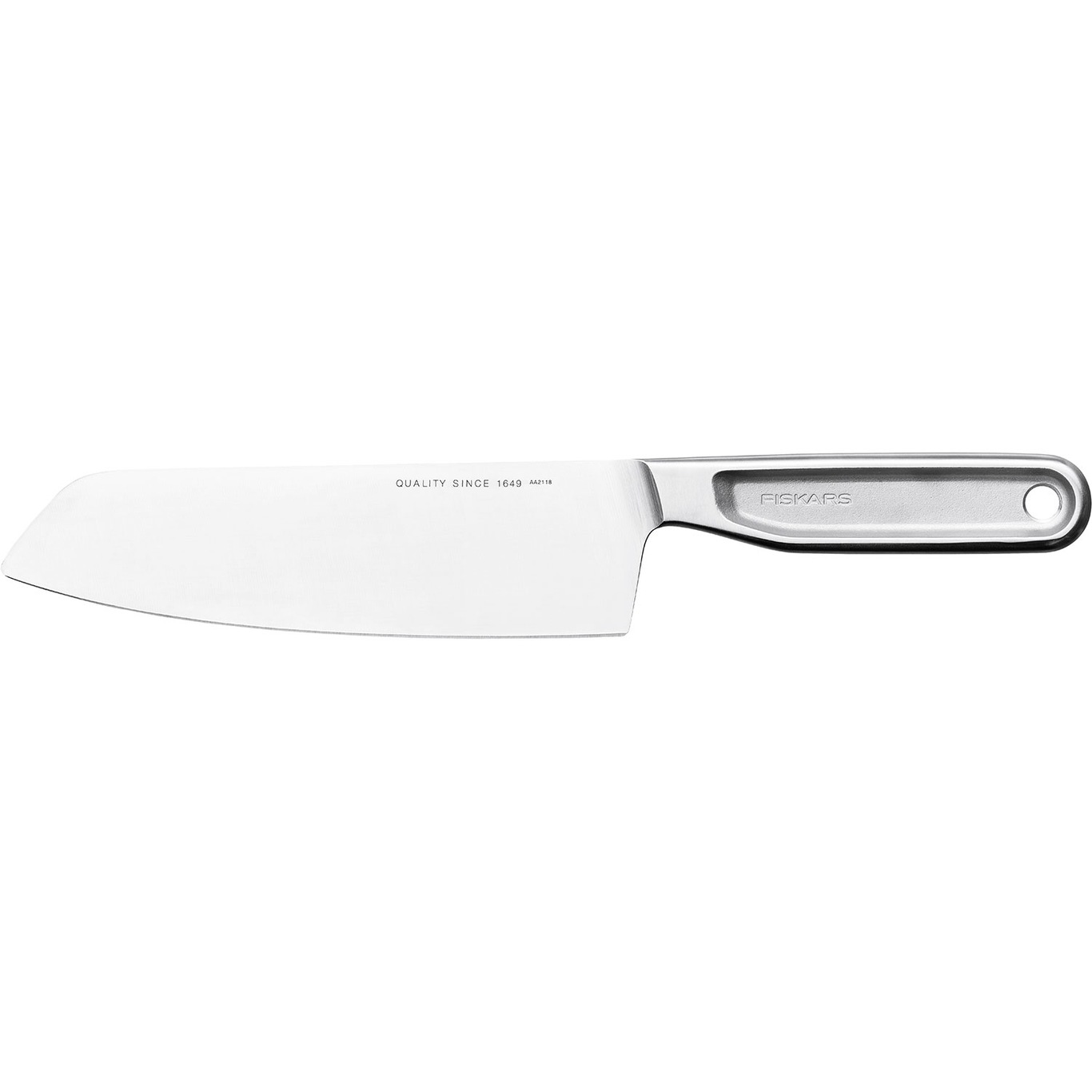 All Steel Santoku Knife, 17 cm