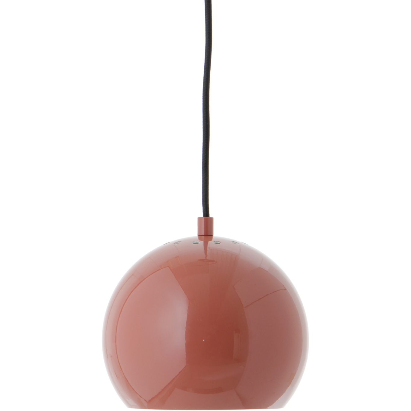 Ball Pendant 18 cm, Glossy Red