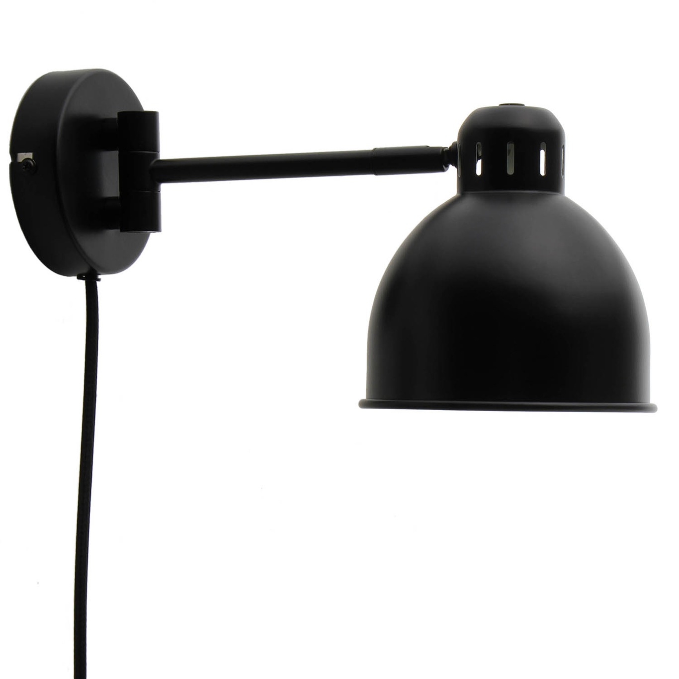 Job Mini Wall Lamp, Matt Black