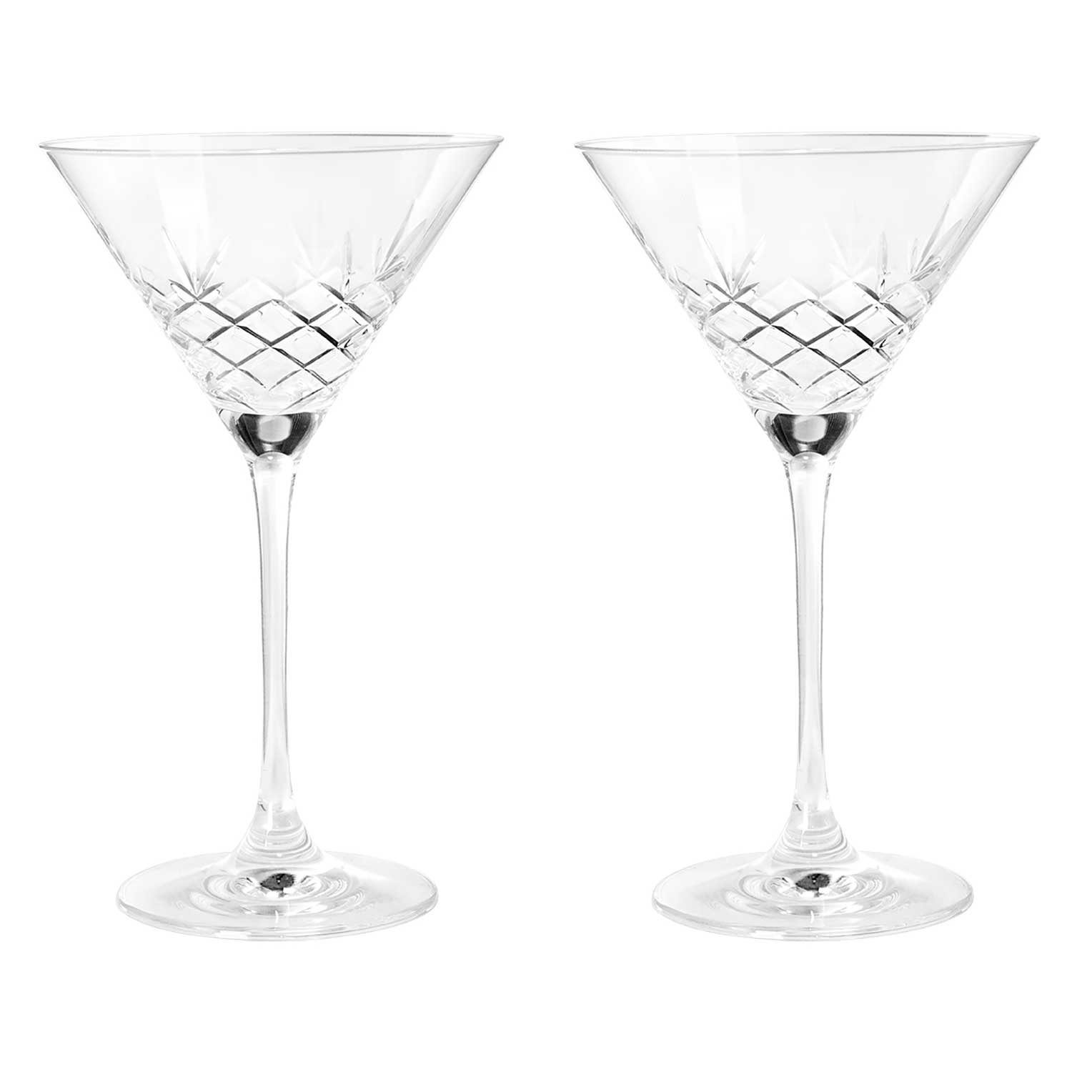 Crispy Cocktail Glass 2 Clear - Frederik @ RoyalDesign