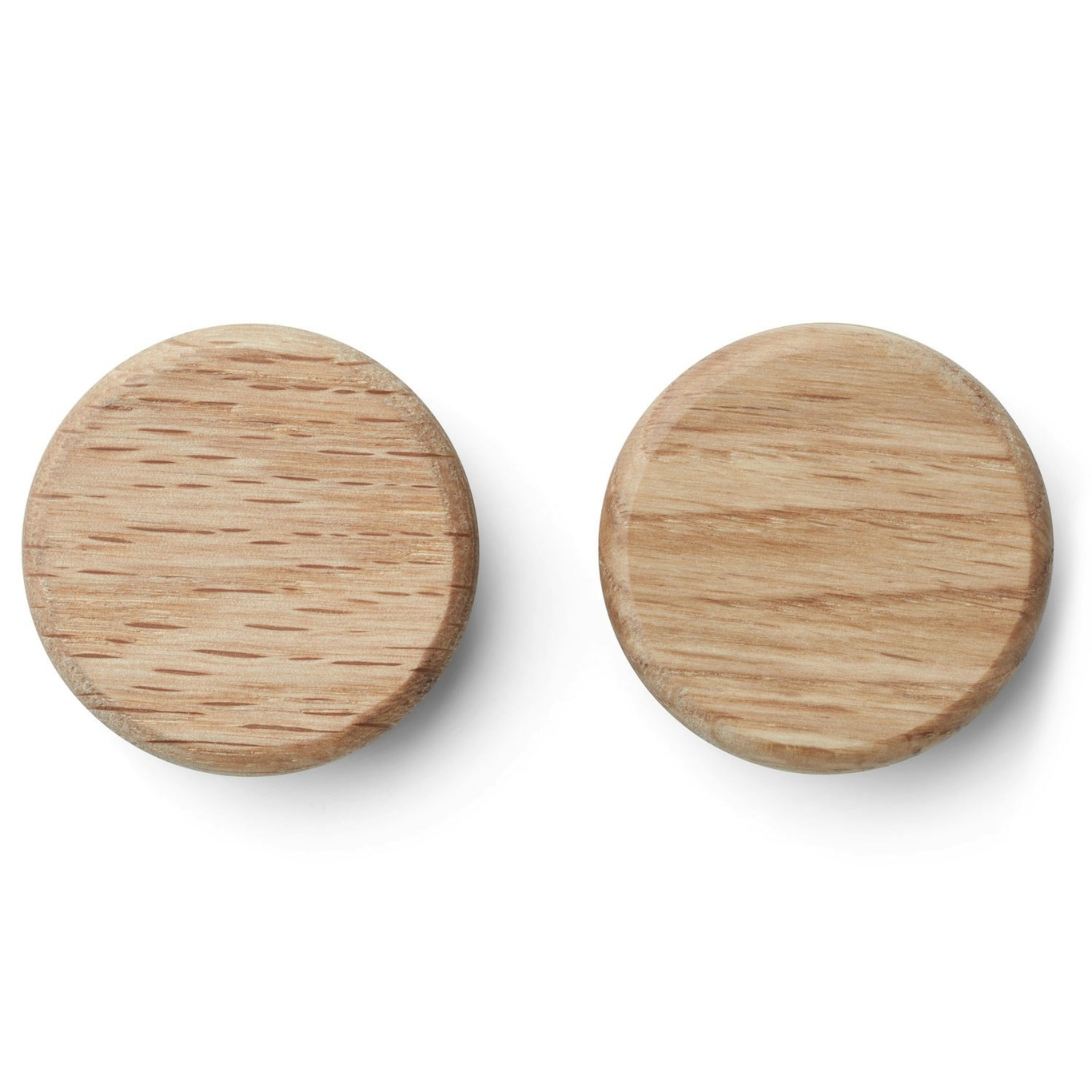 Flex Button Magnets For Magnetic Shelf 2-pack, Oak - Gejst