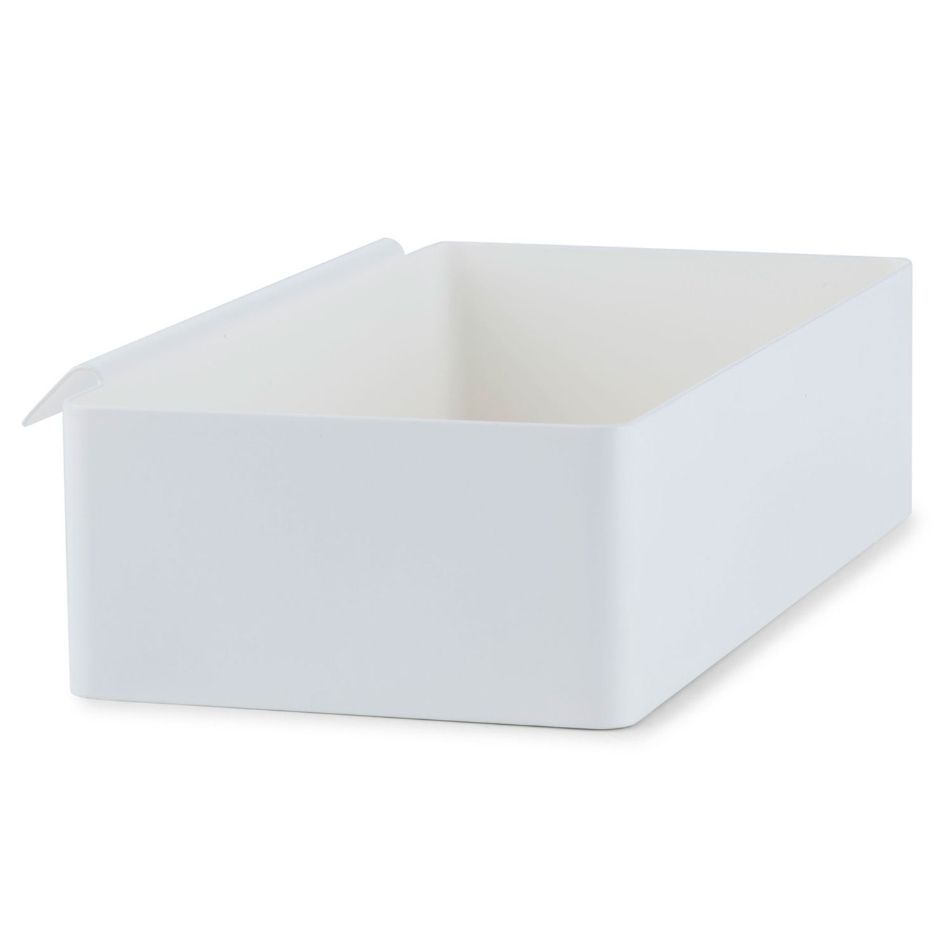 Flex Storage Box For Magnetic Shelf, White