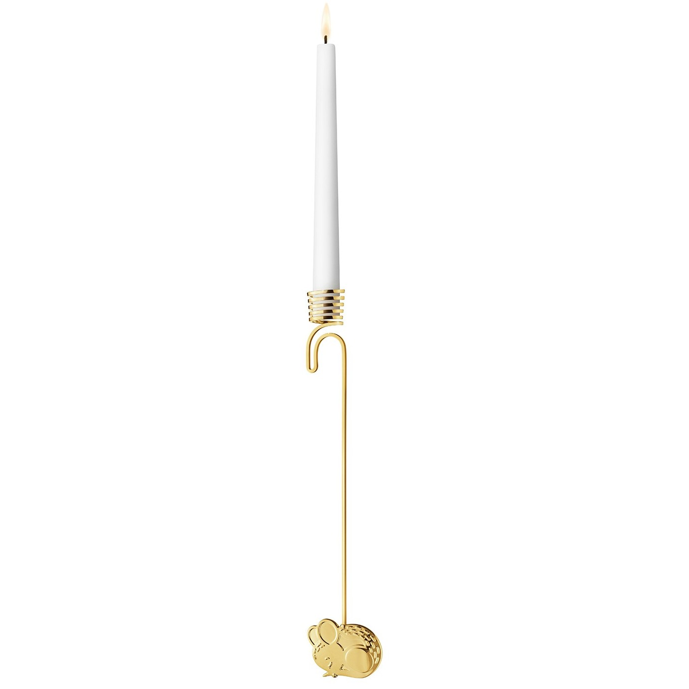 2023 Hanging Candle Holder Mouse, 18k Gold Plated