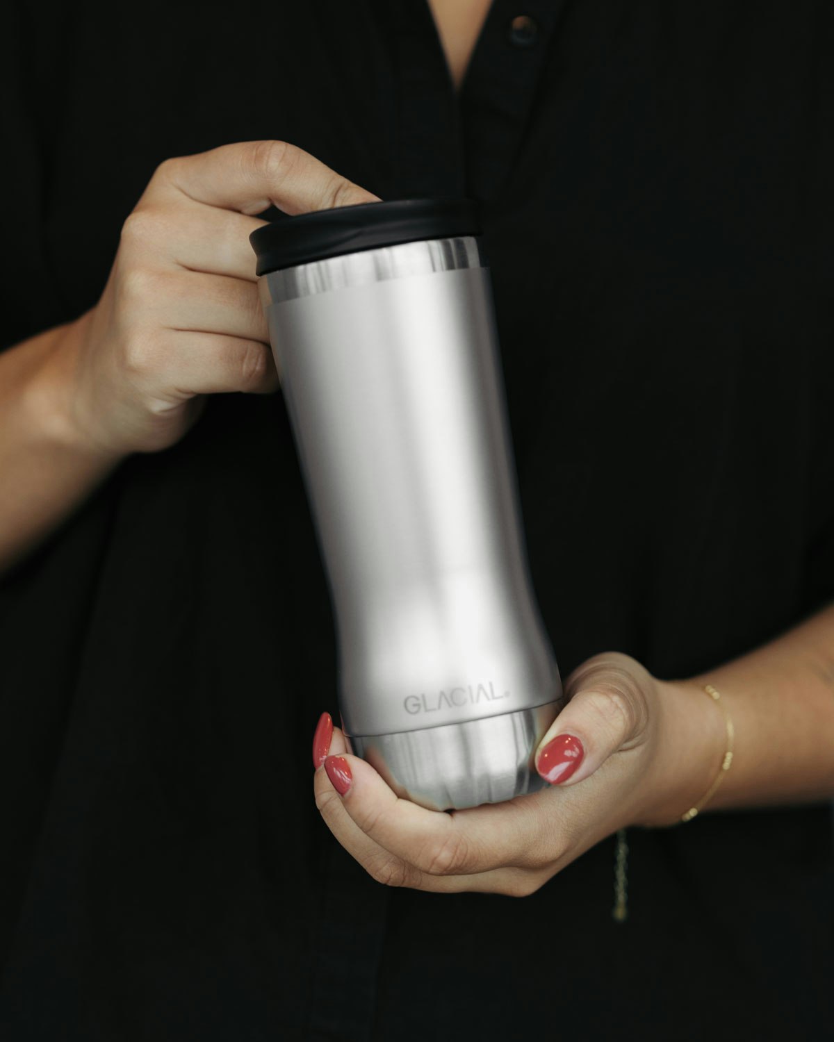 Thermos Light and Compact Flask, Stainless Steel, 350 ml