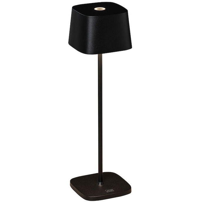 Capri Table Lamp Portable, Black