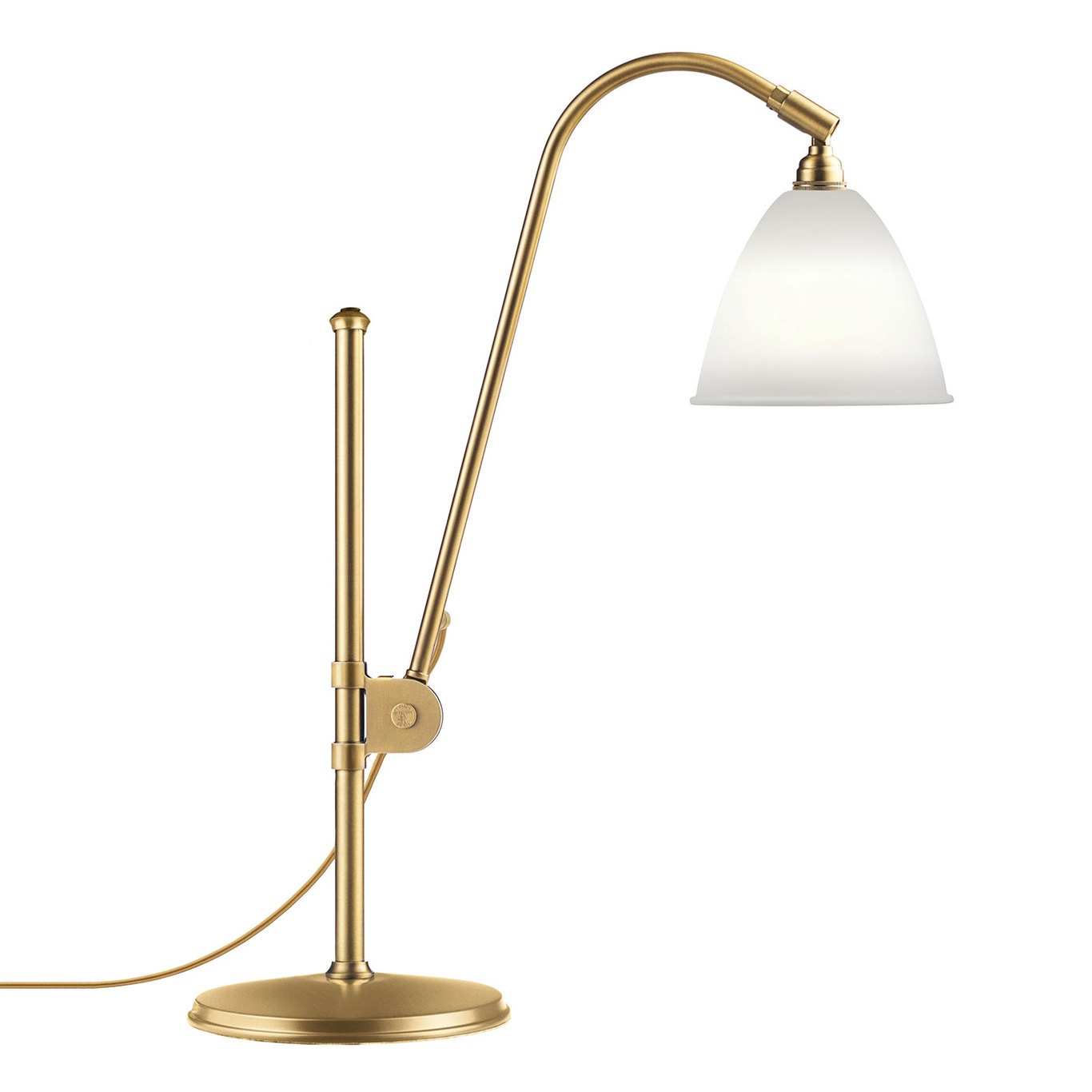 Bestlite BL1 Table Lamp, Brass/Bone China