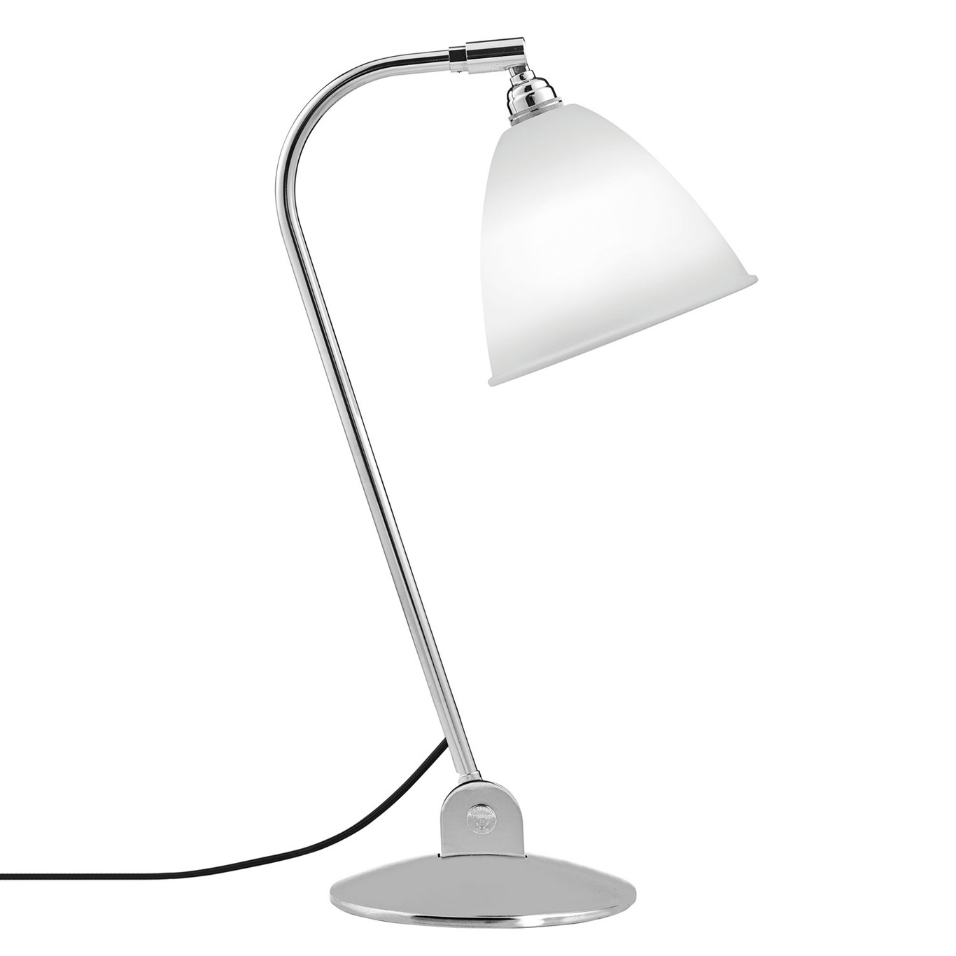 Bestlite BL2 Table Lamp, Chrome/Bone China