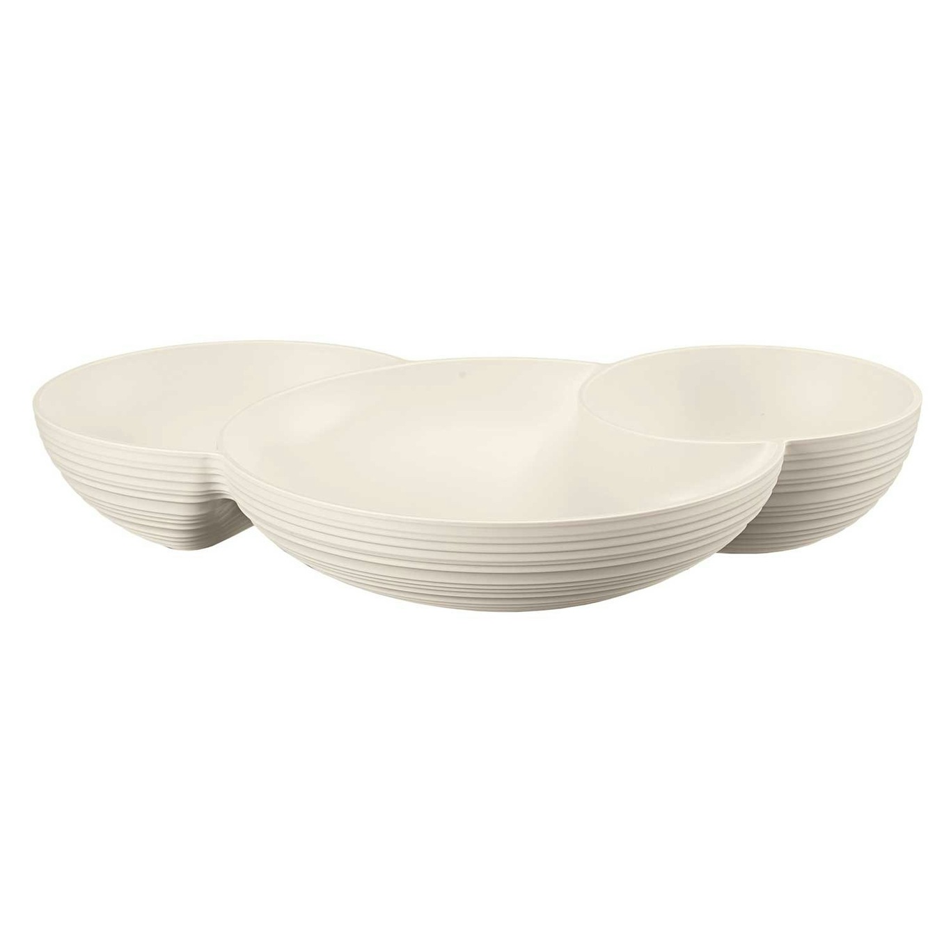 Tierra Bowl 29,5x21,4 cm, White - Guzzini @ RoyalDesign