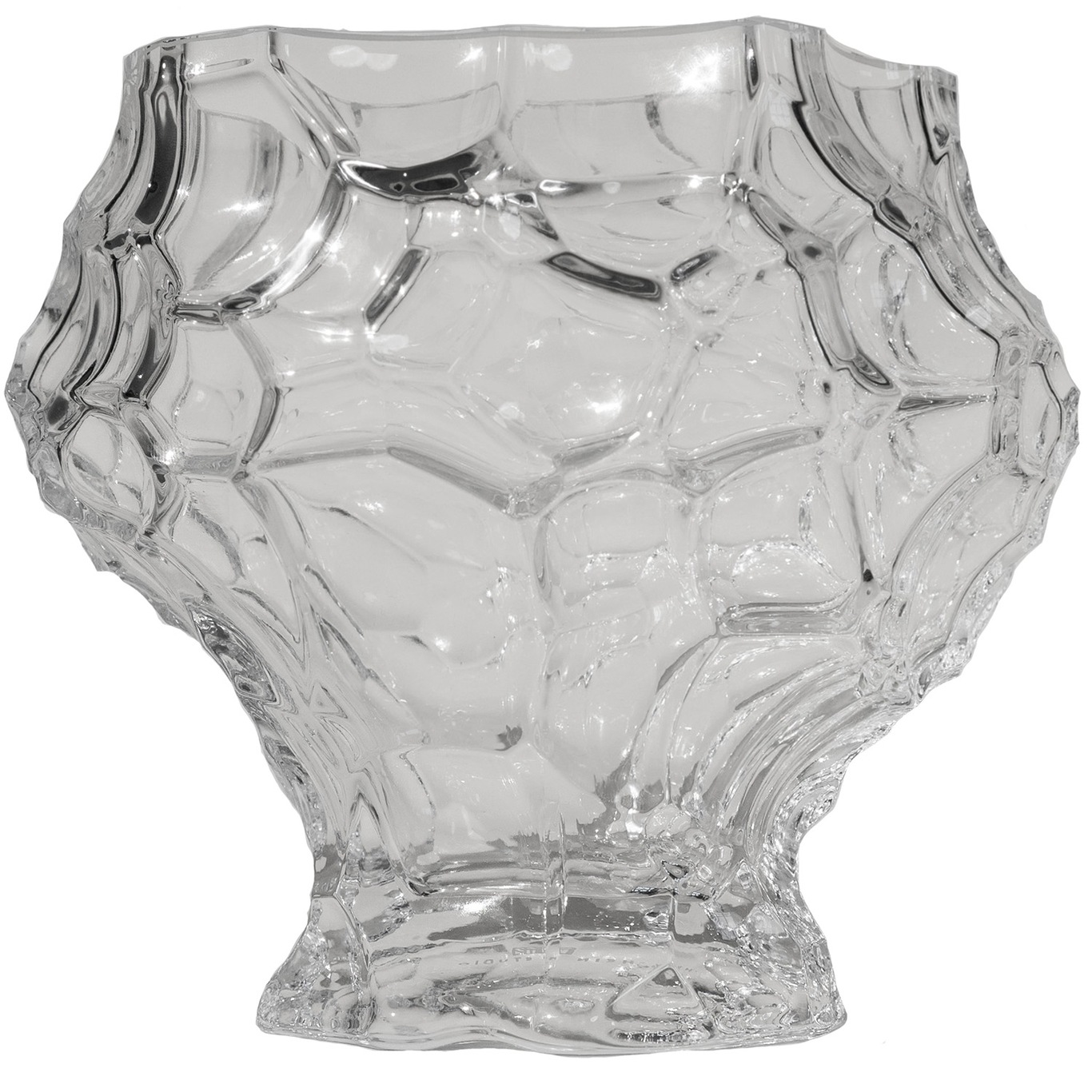 Canyon Medi- Clear Vase 18 cm, Clear