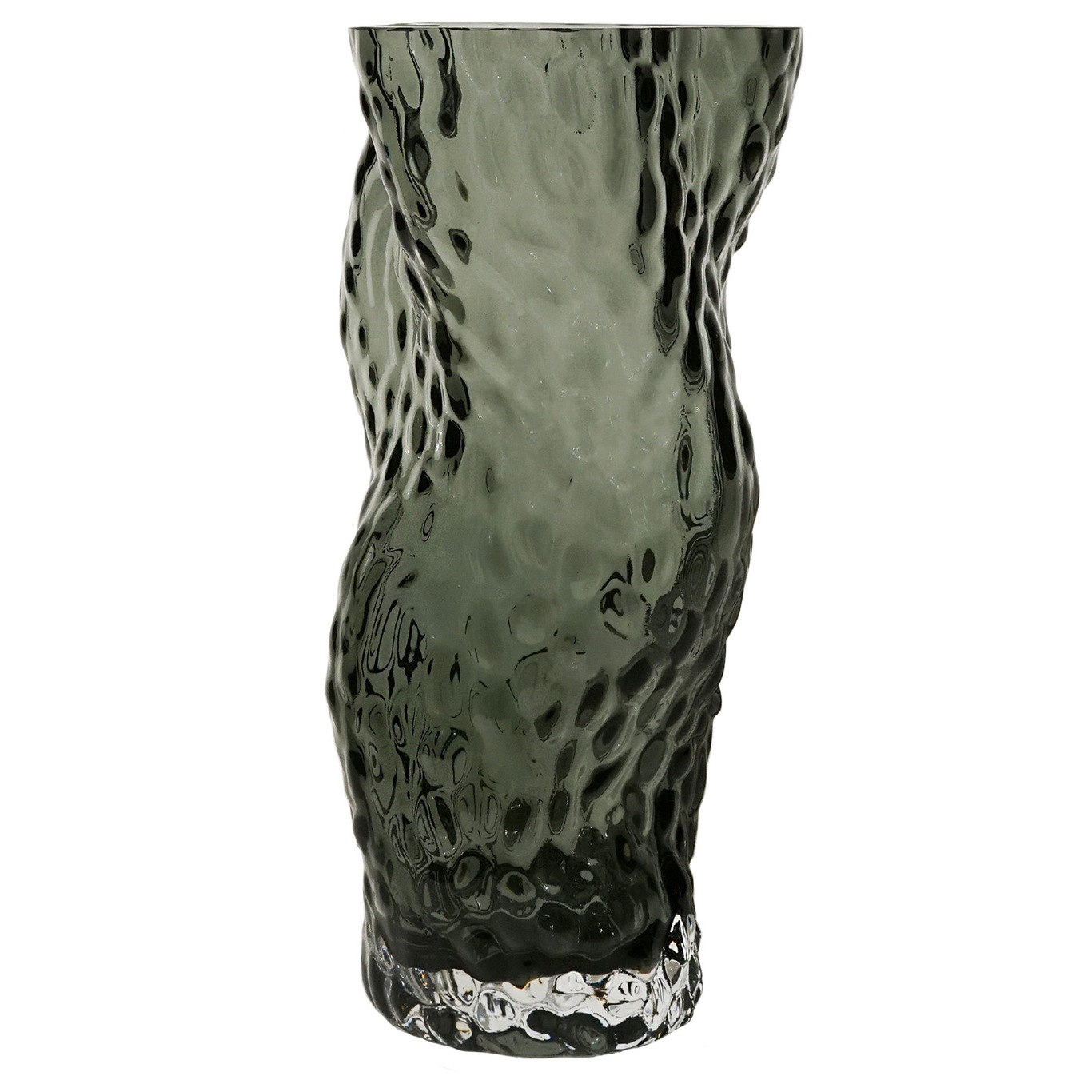 Ostrea Vase 30 cm, Midnight Blue