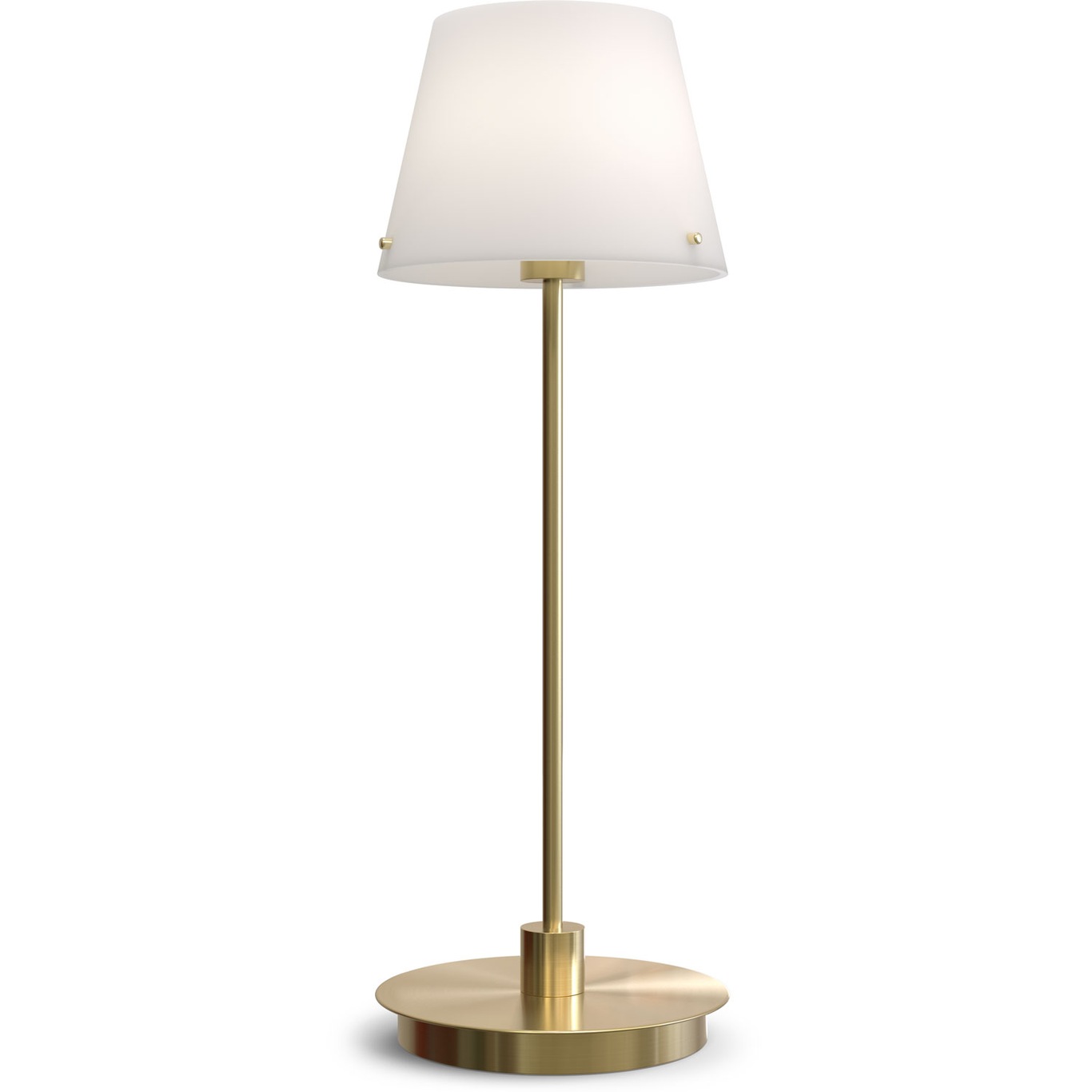Gil Il Grande Table Lamp, Satin Brass