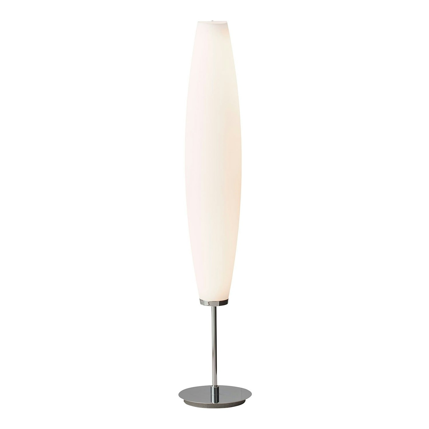 Zenta Floor Lamp LED, Chromium/ White