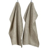 Rosendahl Copenhagen Beta Kitchen Towel 50x70 cm Grey - Kitchen Towels Cotton Dark Grey - 21411