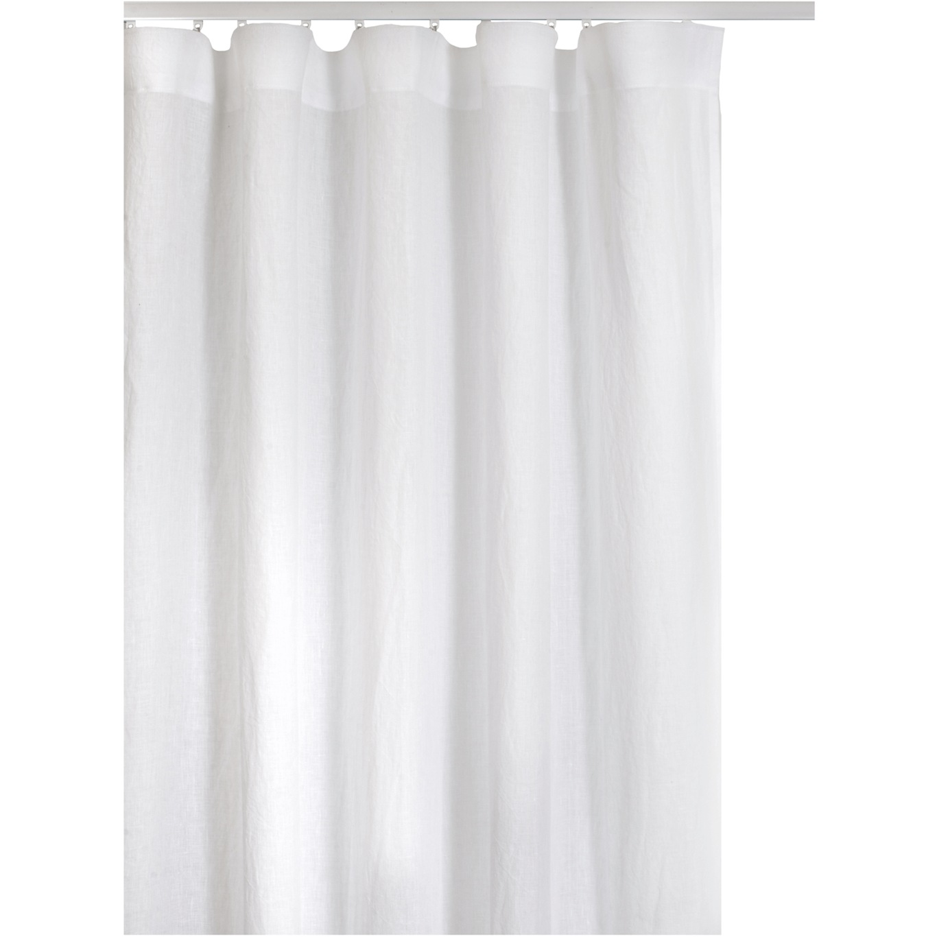 Twilight Curtain With Gathering Tape 250x280 cm, White