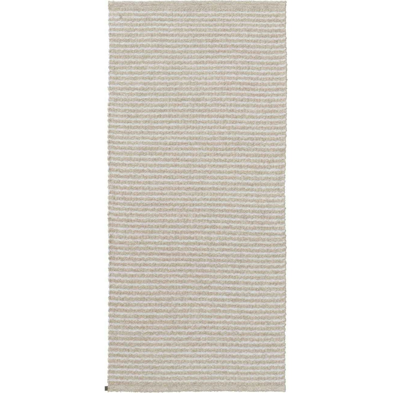 Cotton Vera Rug 70x300 cm, Sand