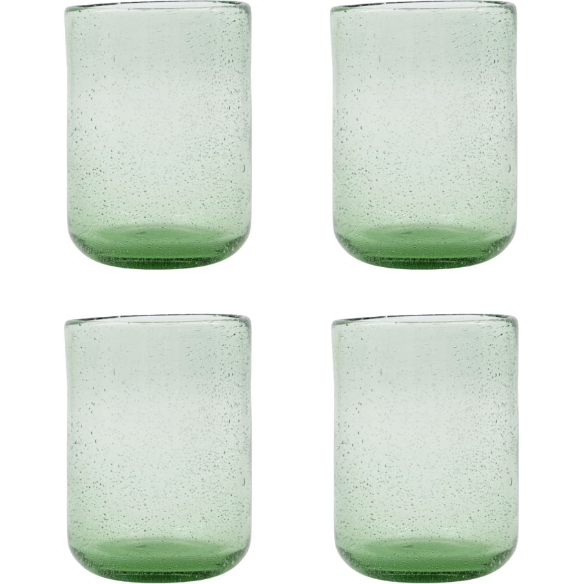 Rich Drinking Glass H11 cm, Light Green