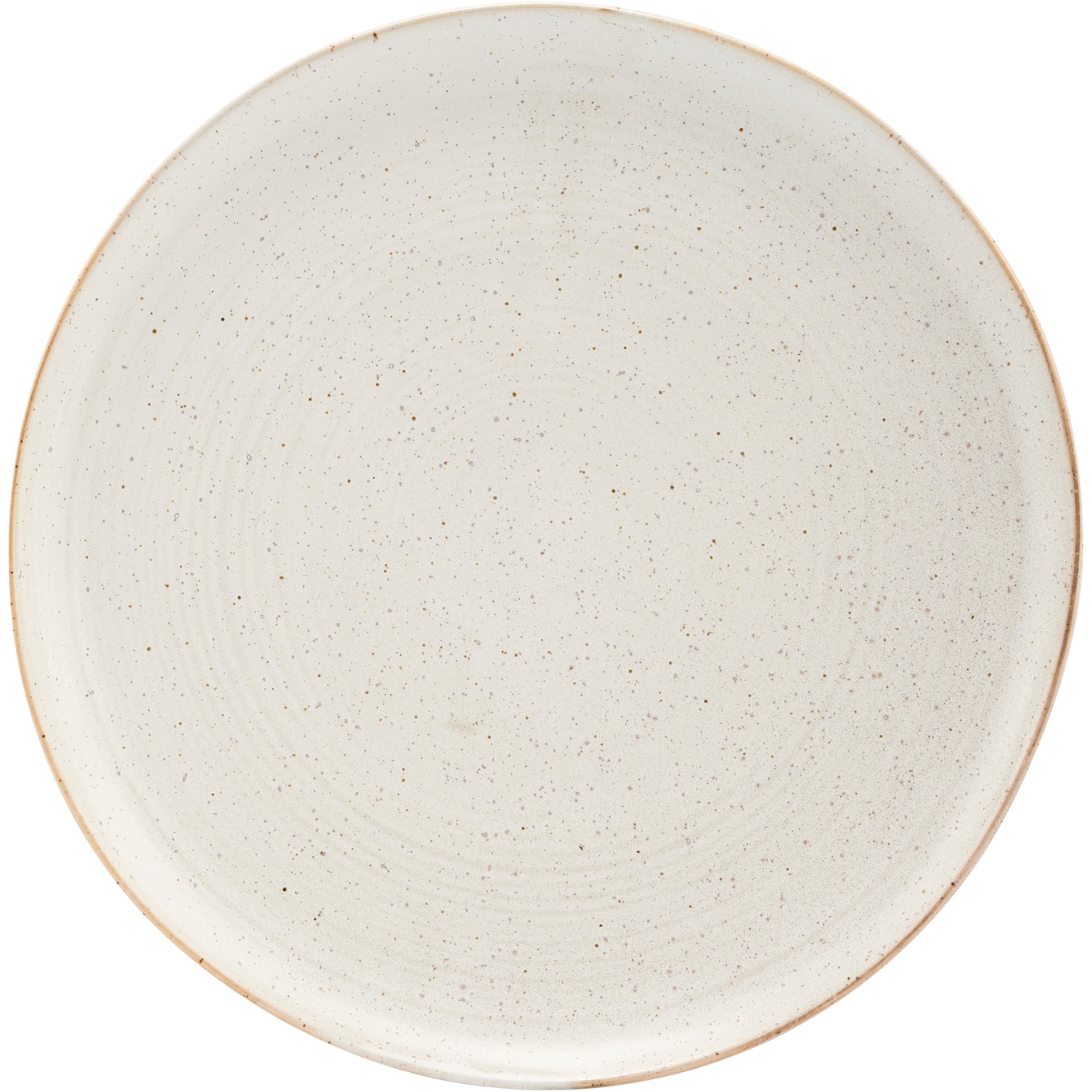 Pion Dinner Plate 28,5 cm, White / Grey
