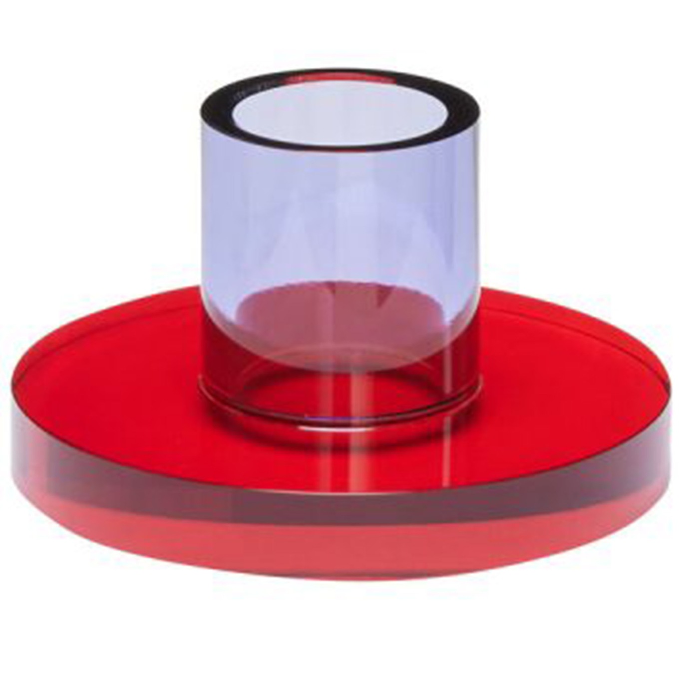 Astra Candlestick, Red/Purple