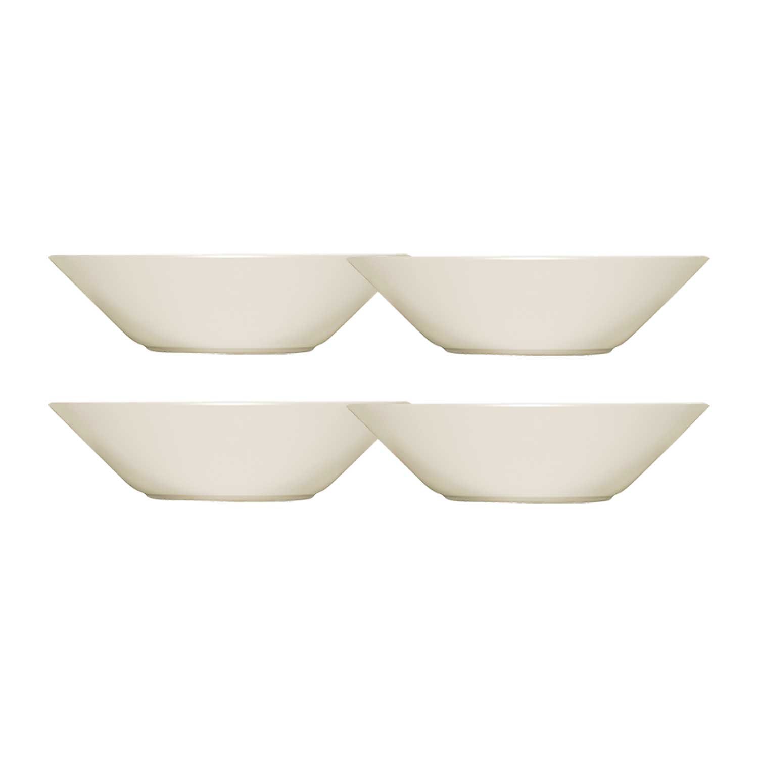 type Hej biord Teema Bowl 21 cm White, 4 Pcs - Iittala @ RoyalDesign